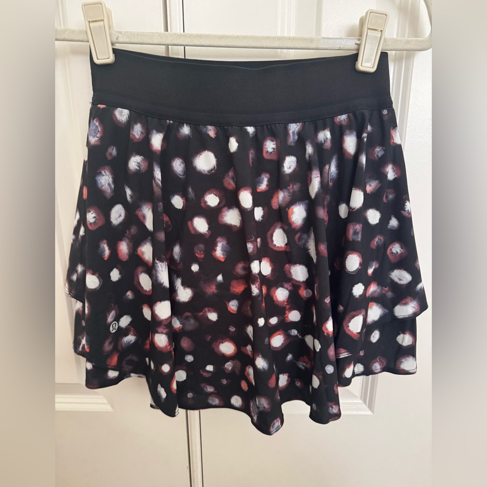 Lululemon Athletica Skater Mini Skirt with Attached Shorts